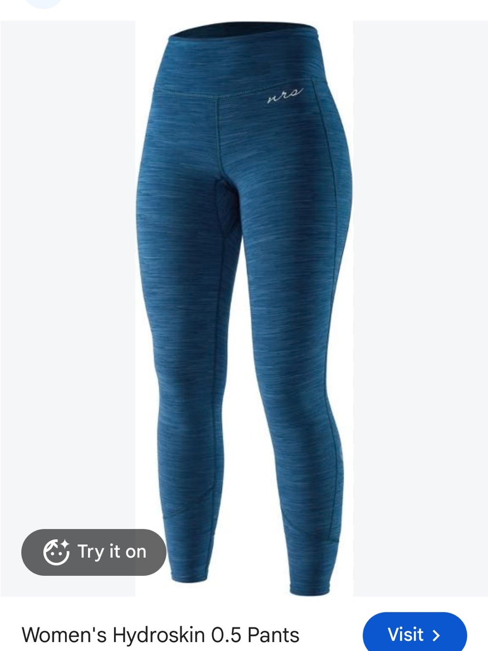 Women’s neoprene NRS pants water sports High-Waist Active Leggings xs hydroskin - Picture 8 of 8